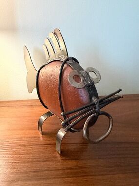 Decorative Metal Rock Catfish